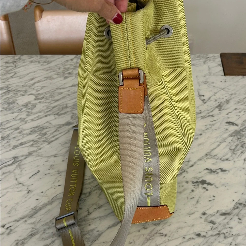 LOUIS VUITTON BUCKET BAG, 2002 Damier Geant LV Cup - Picture 3 of 14